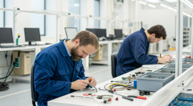 2 Men Wearing Blue Lab Coats