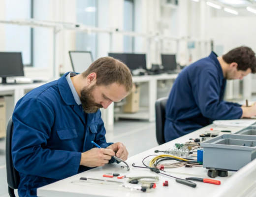 2 Men Wearing Blue Lab Coats