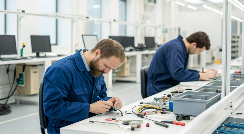 2 Men Wearing Blue Lab Coats