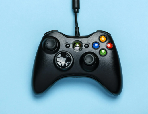 Black Gaming Console
