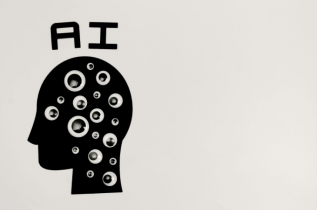 Abstract AI Head