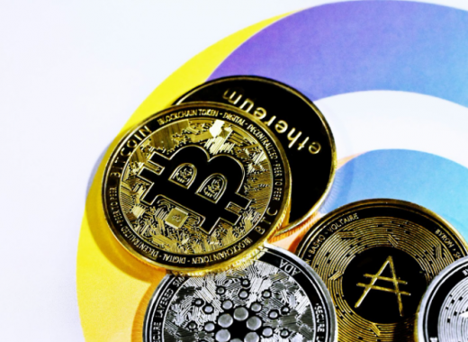 Graphic Depiction of Cryptocurrency