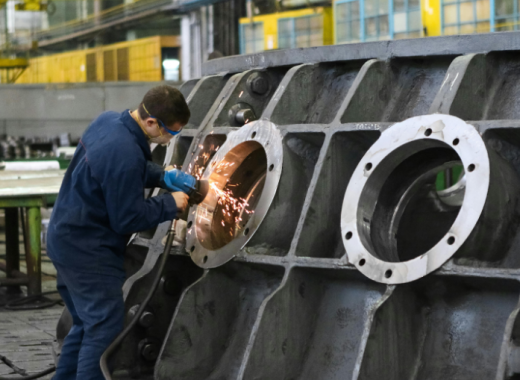 Machinist in a Manufacturing Facility