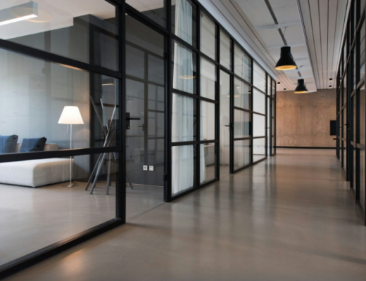 Sleek and Modern Office Space