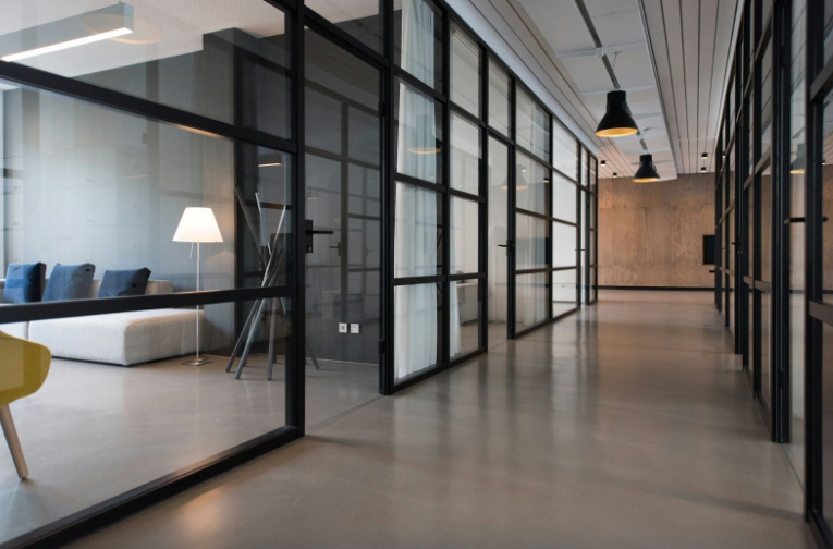 Sleek and Modern Office Space