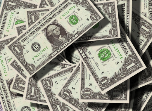A Stack of $1 Bills