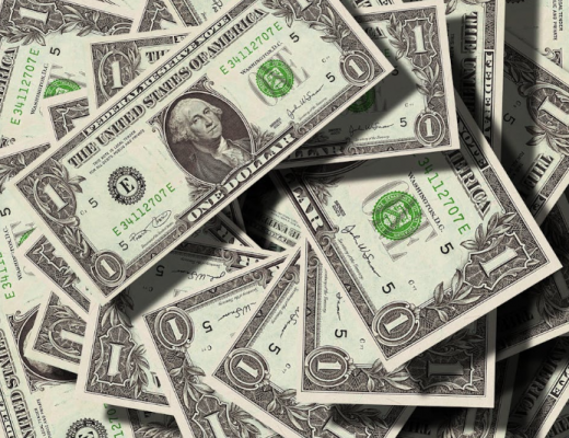 A Stack of $1 Bills