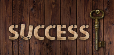 Wooden Sign That Says Success