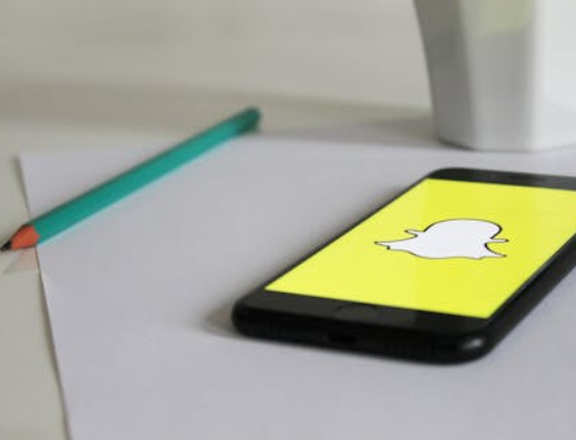 Logo of Snapchat on a Smartphone