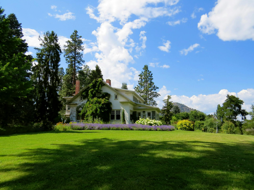 Home with a Beautiful Yard