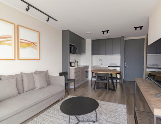 Modern and Clean Living Room Space