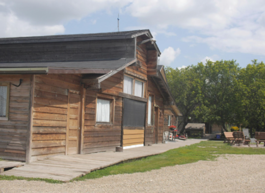 Old Boarded Up Cabin