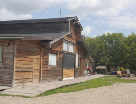 Old Boarded Up Cabin