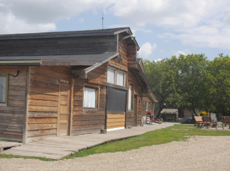 Old Boarded Up Cabin