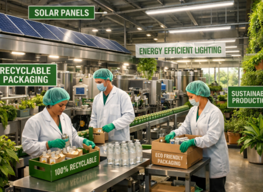 3 Employees Working in a Greenhouse