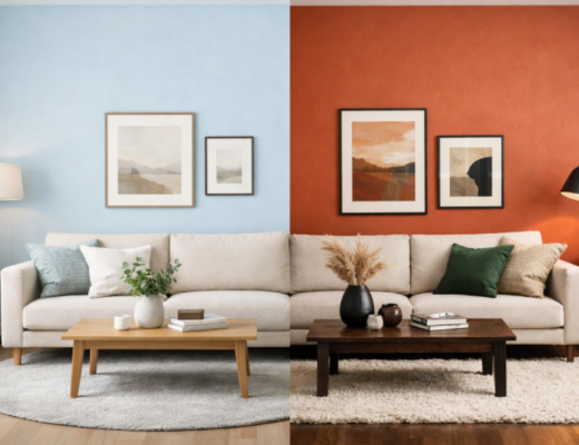 Same Living Room But with Different Colors